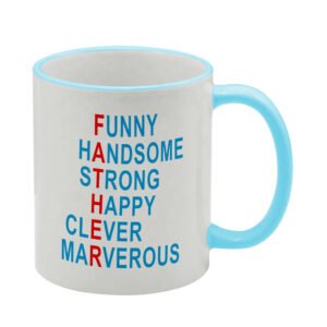 ΚΟΥΠΑ ΓΙΑ ΜΠΑΜΠΑ 11oz (FATHER) μπλε χρώματος