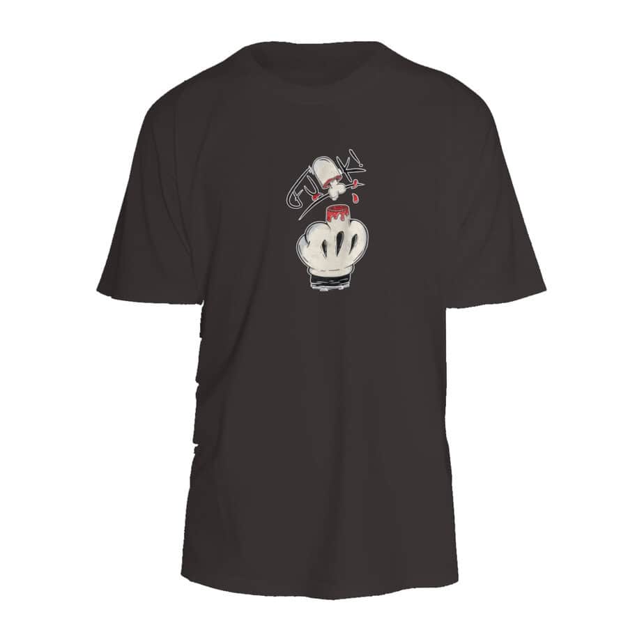 T-shirt UNISEX ΜΕ ΧΙΟΥΜΟΡΙΣΤΙΚΗ ΣΤΑΜΠΑ (F@CK)